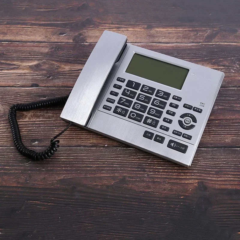 T263 fixed telephone, home office large screen, voice number telephone