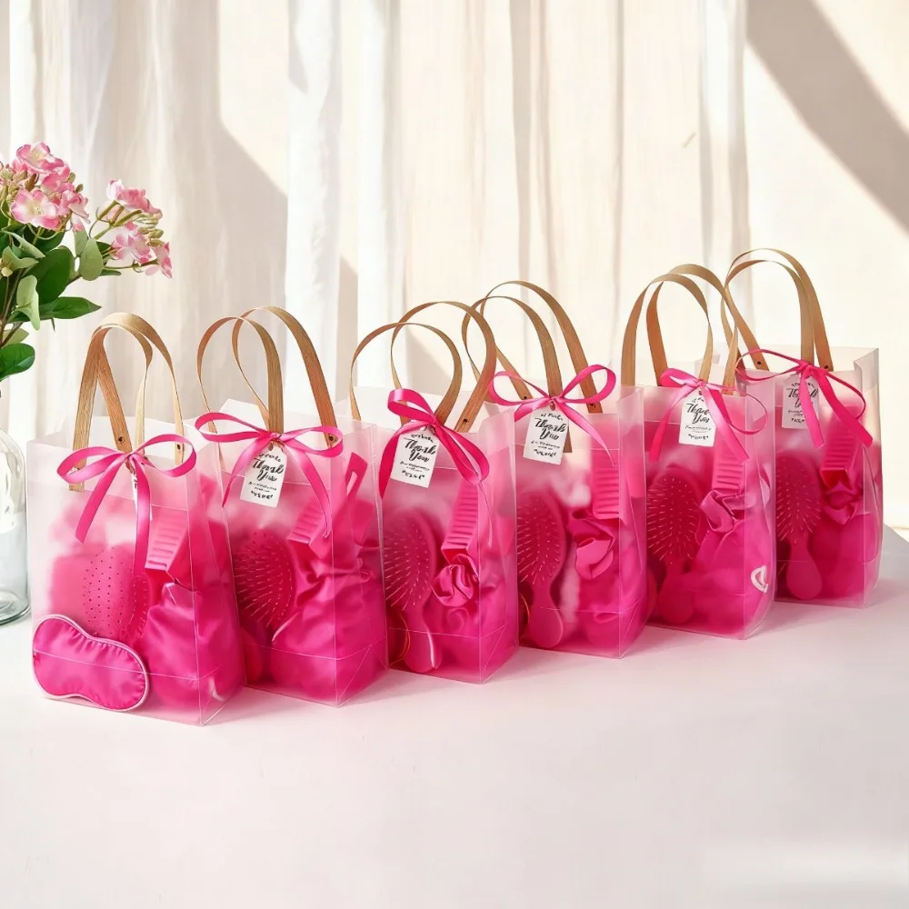 1 Wedding Guest Spa Gift Set (Includes Hair Clips, Headbands, Combs, and Towels) Baby Shower and Wedding Supplies Versatile Gift view 3