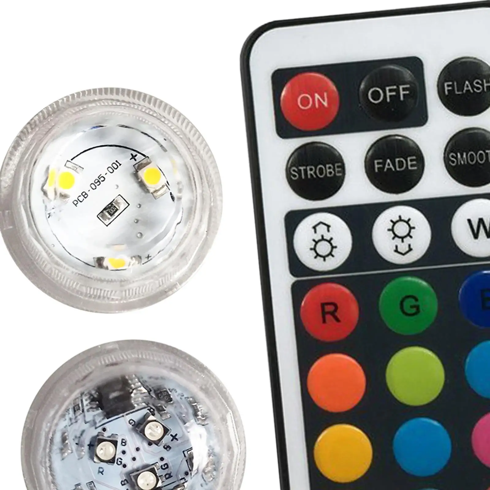 Mini LED piscina submersível luzes, luzes para Flower Pot Wedding School