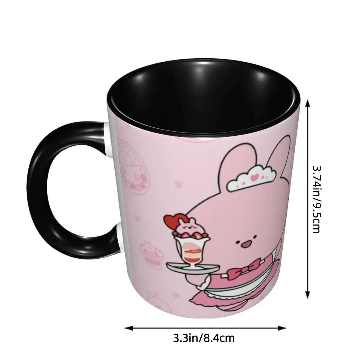 DIY Asamimichaan Anime Cartoons Asamimi Ceramic Mugs Custom Coffee Cups Creative Present