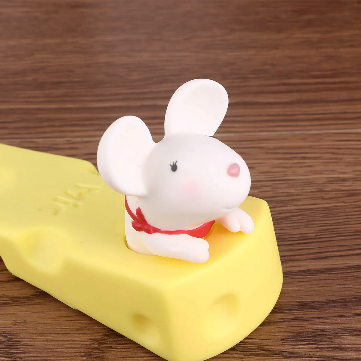 

Cartoon Mouse Door Stopper High Quality PVC Unique Design Practical Home Use Safe for Pets Babies Non Slipping Carpets Wood