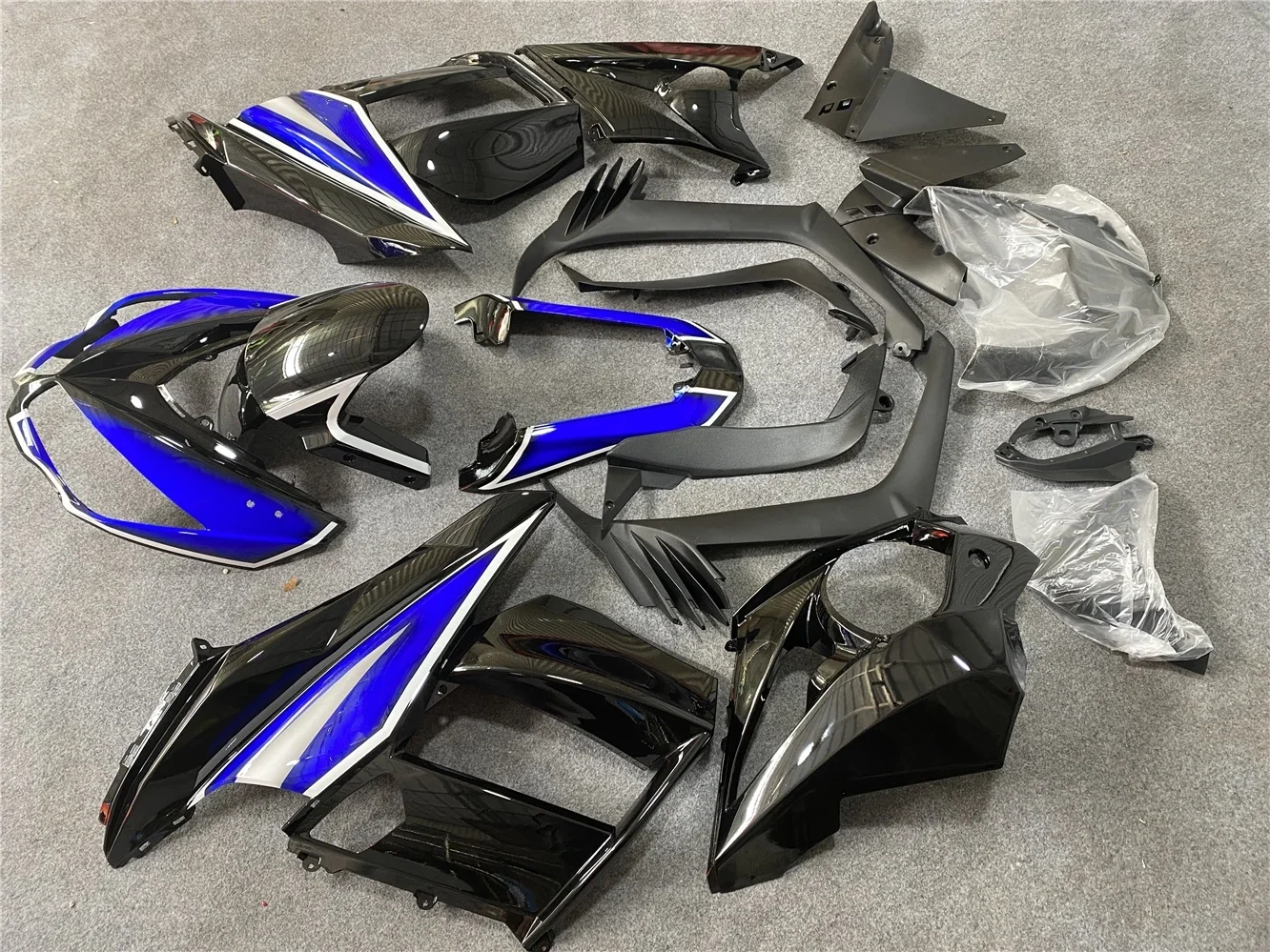 Motorcycle Fairing Kit Fit Kawasaki Z1000SX 2011 2012 2013 2014 2015 2016 Years Z1000S 11-16 Fairing Blue Black