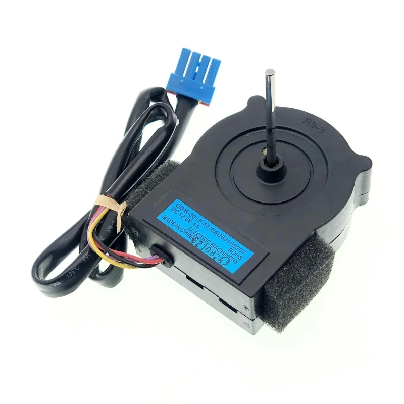 D0AB Direct Replacement Refrigerator Condenser Motor Fast Assembly Strong Plastic Texture Fan Component for Refrigerator