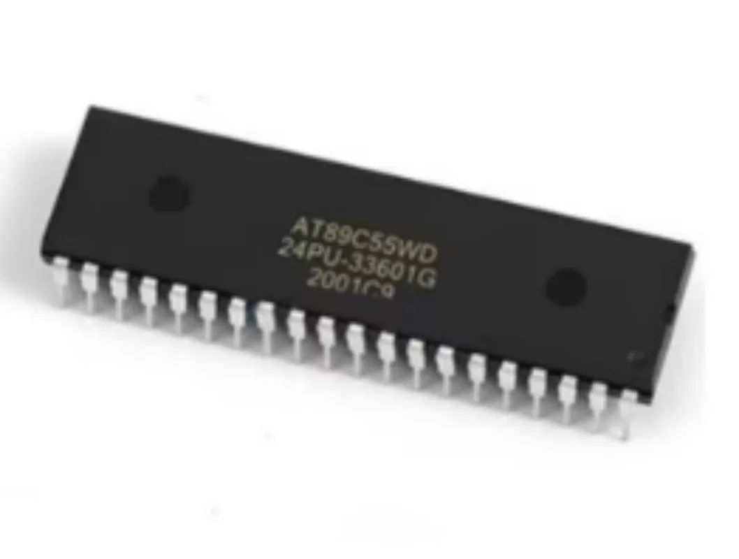 50PCS  AT89C55WD-24PU 24PI DIP40 New Original