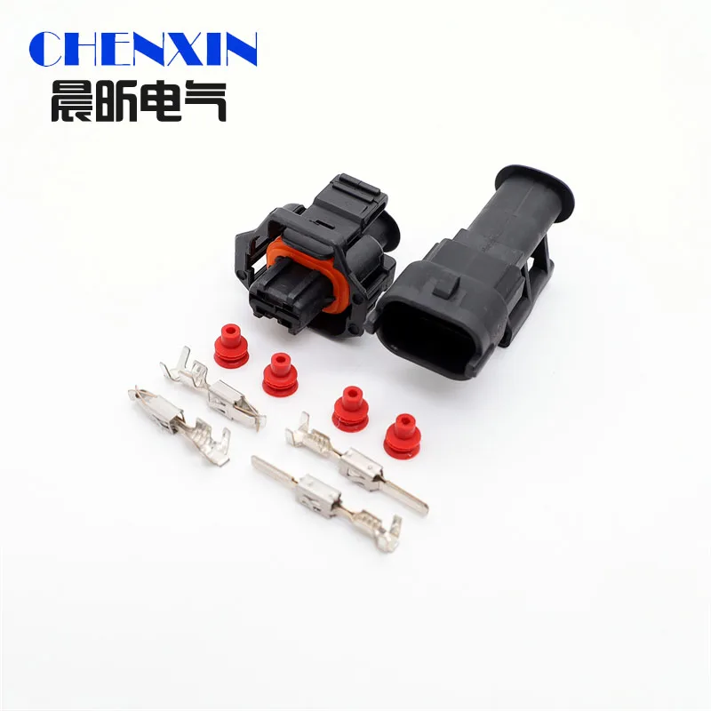 

car accessory2 Pin male female 1928403874 1928404226 Diesel Fuel Common Rail Injector Plug Crankshaft Sensor Socket 1928403698