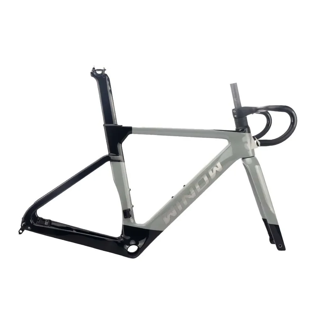 

New arrival Max tire 32C up and down 52mm Carbon road race Flat mount cycle bike bicycle frames