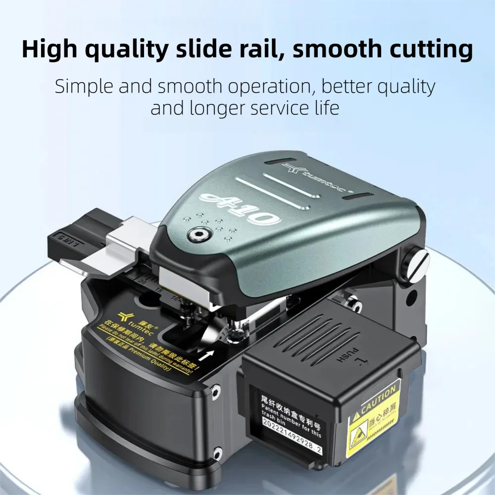 TUMTEC-A-10 Optical Fiber Cleaver, High Precision Cutting Tool, Cable Cutting Knife, New, FTTH
