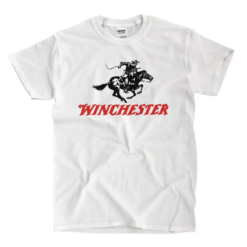 

42Winchester Logo Black T-Shirt Peter Steele Carnivore Men's Tshirt Size USA Unisex