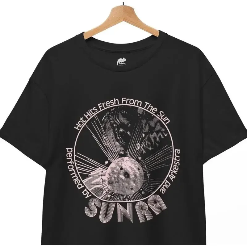 Camiseta Sun Ra Arkestra Hot Hits, camiseta unisex de banda musical Rock N' Roll Punk