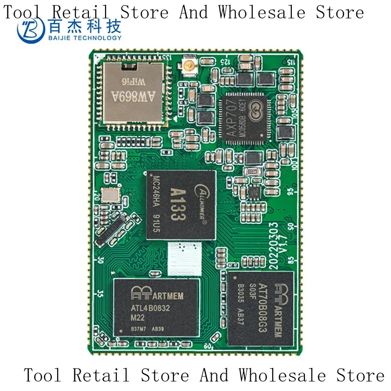 HelperBoardA133/R818 Core Board (AllwinnerA133, Built-In WIFI6/BT)