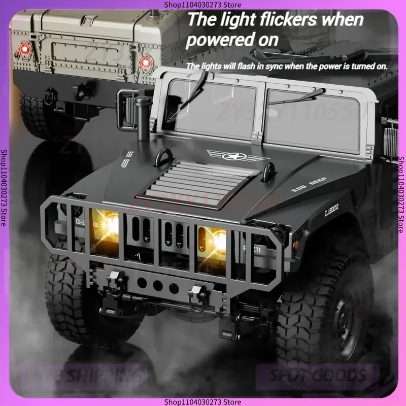 

2025 Jjrc C8835 Four-Wheel Drive Rc Off-Road Remote Control Vehicle Military Simulation Off-Road Climbing Vehicle Toy Gift