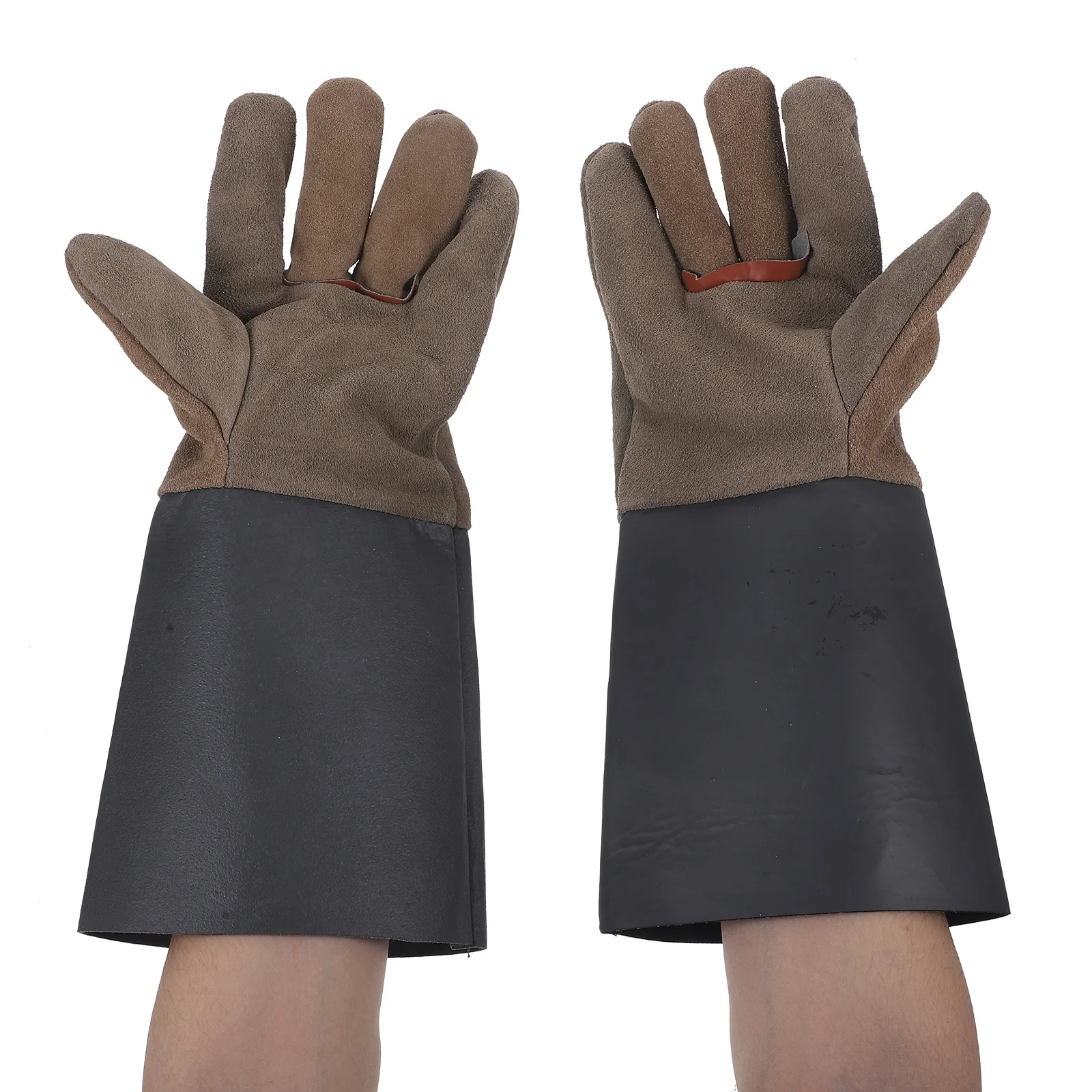 Wear-Resistant Heat Insulation Welding Gloves Durable Work Gloves for Indoor Outdoor Safety Use Wear-Resistant Golves