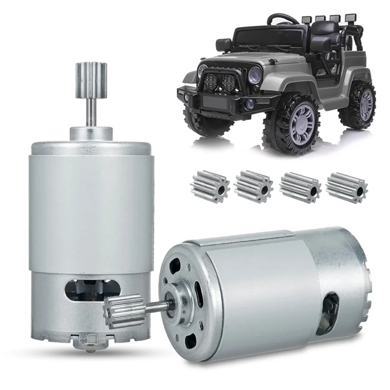

Электродвигатель BAAG-24V 40000 об/мин, 4 шт., высокоскоростной двигатель RS555, детские игрушки, автомобильные двигатели, детские аксессуары для коробки передач