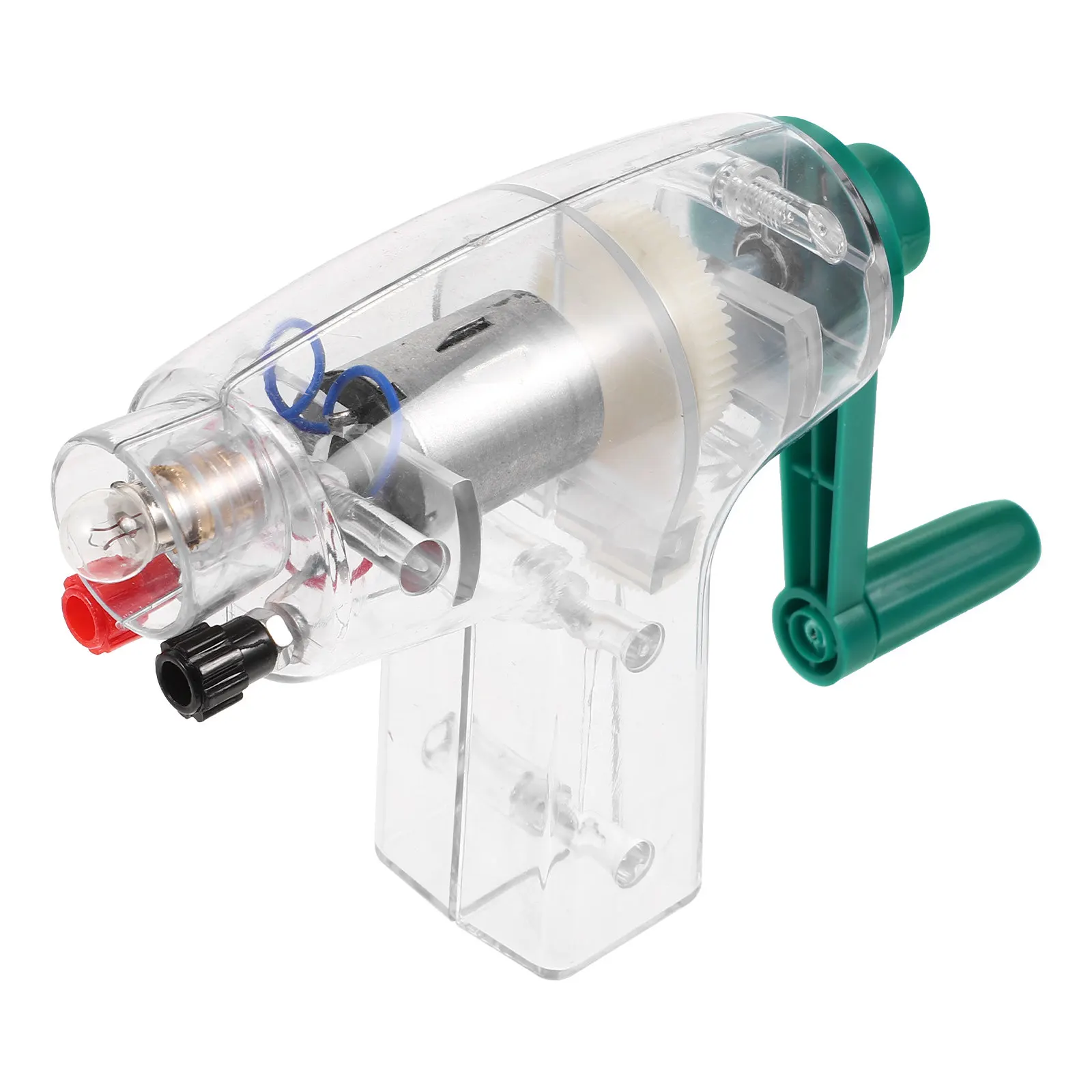 Hand Crank Emergency Generator Kit – DIY Science Educational Toy for Electricity Learning