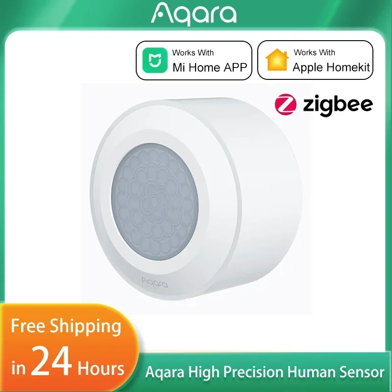 Newest Aqara High Precision Human Body Sensor ZigBee 3.0 Wireless Smart Movement Connection IPX5 Motion Sensor for Homekit APP