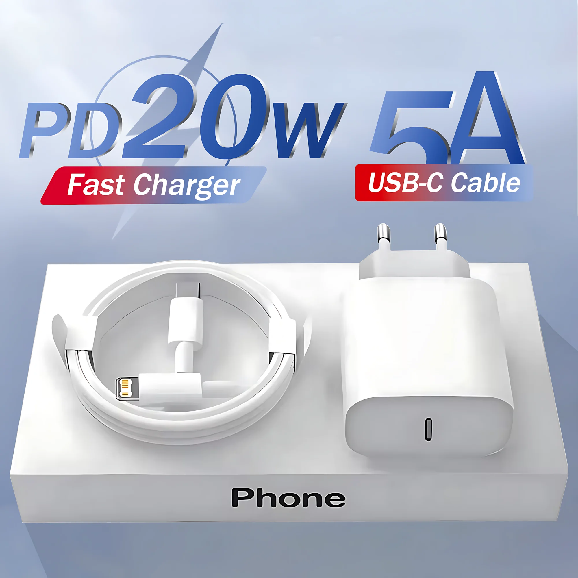 PD 20W Charger Type C Cable For Apple iPhone 13 14 12 11 Pro Max Plus Mini Fast Charging USB C Cable 1M 2M Phone Accessory