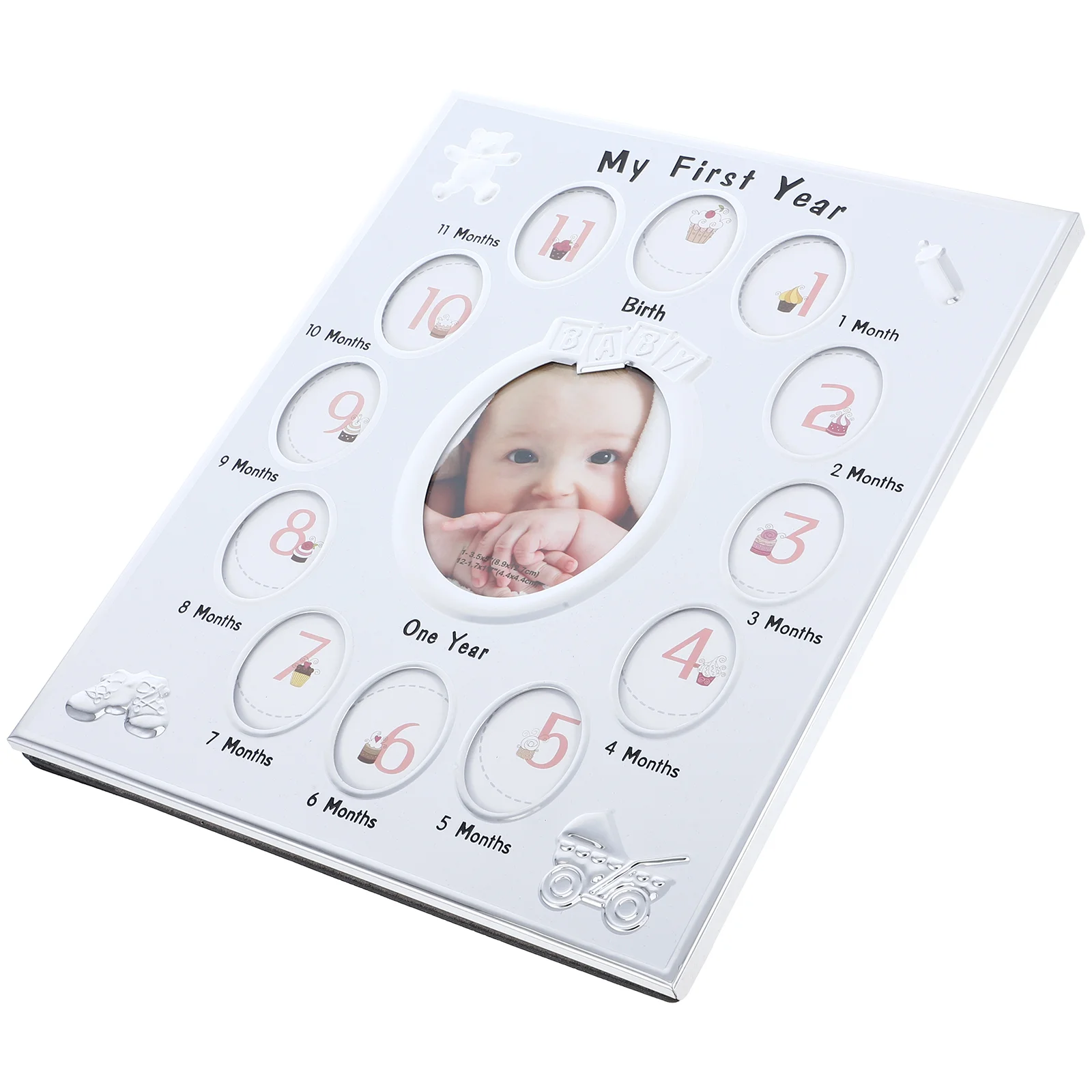 Months for Baby Photo Frame Souvenirs Monthly First Year Picture Frames Gift Newborn Growth Record 12 Infant Boy