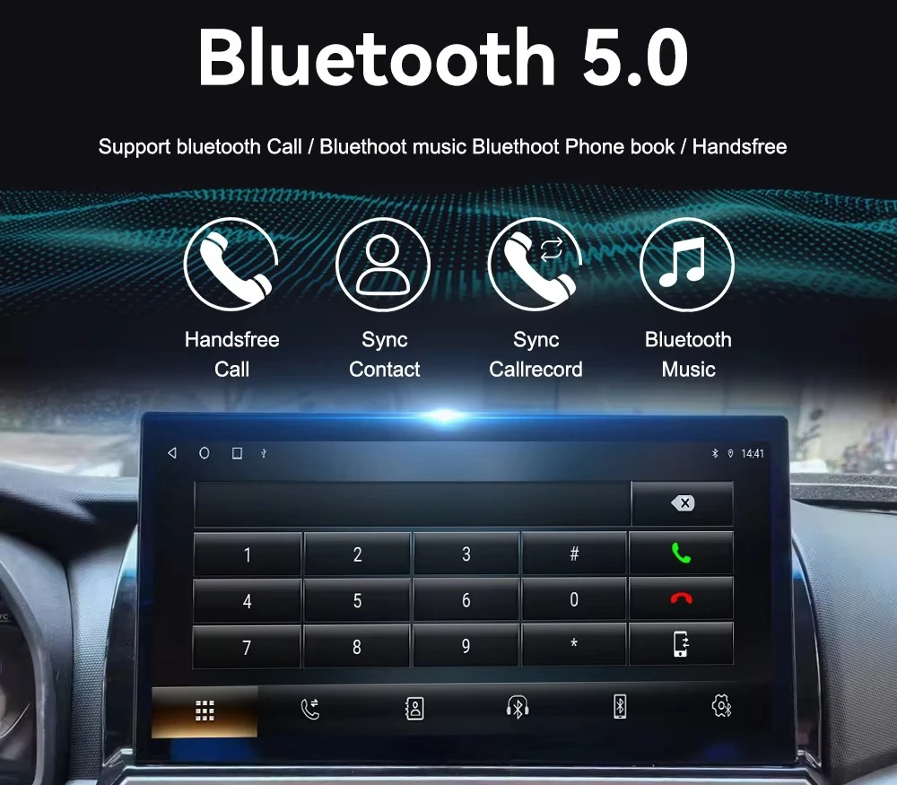 13.1 Inch for 4Runner 2010-2022 Navigation HD Touch Screen Wireless Carplay Auto Multimedia Radio Player Head Unit