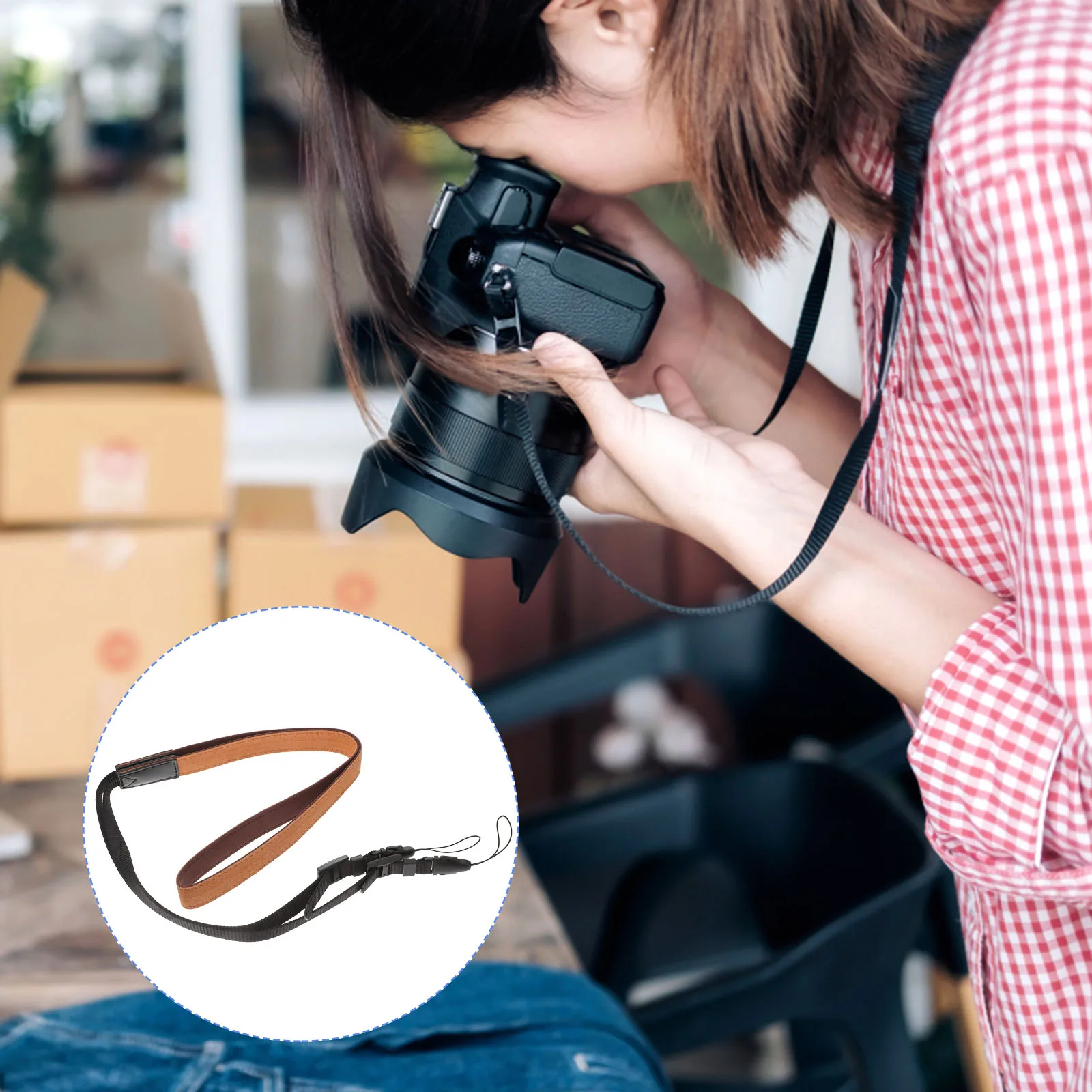 

Camera Neck Strap For Dslr Mirrorless Cameras Strap Adjustable Buckles Photography Accessories Camera