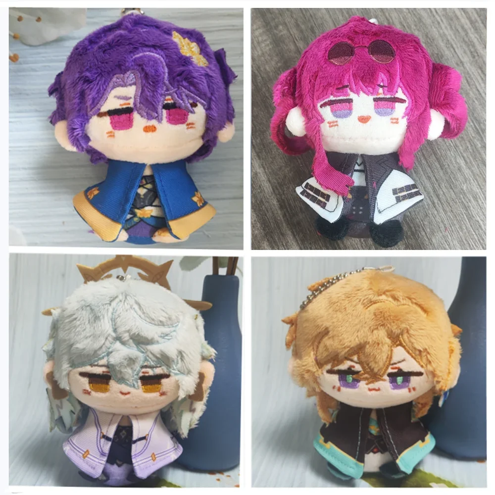 12CM Honkai: Star Rail Sunday Aventurine Veritas Ratio Kafka Cotton Doll Body Clothes Dress Up Keychain Backpack Pendant Toy