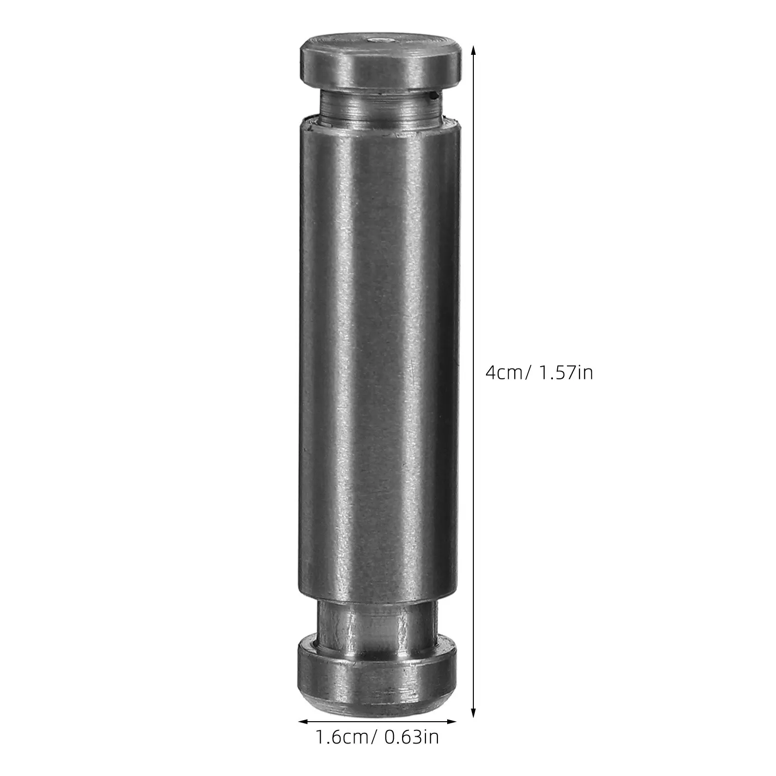 1Set Hydraulic Jack Oil Pump Vertical Cylinder Piston Plunger Durable Solid Material Jack Parts Versatile Oil Pump Body
