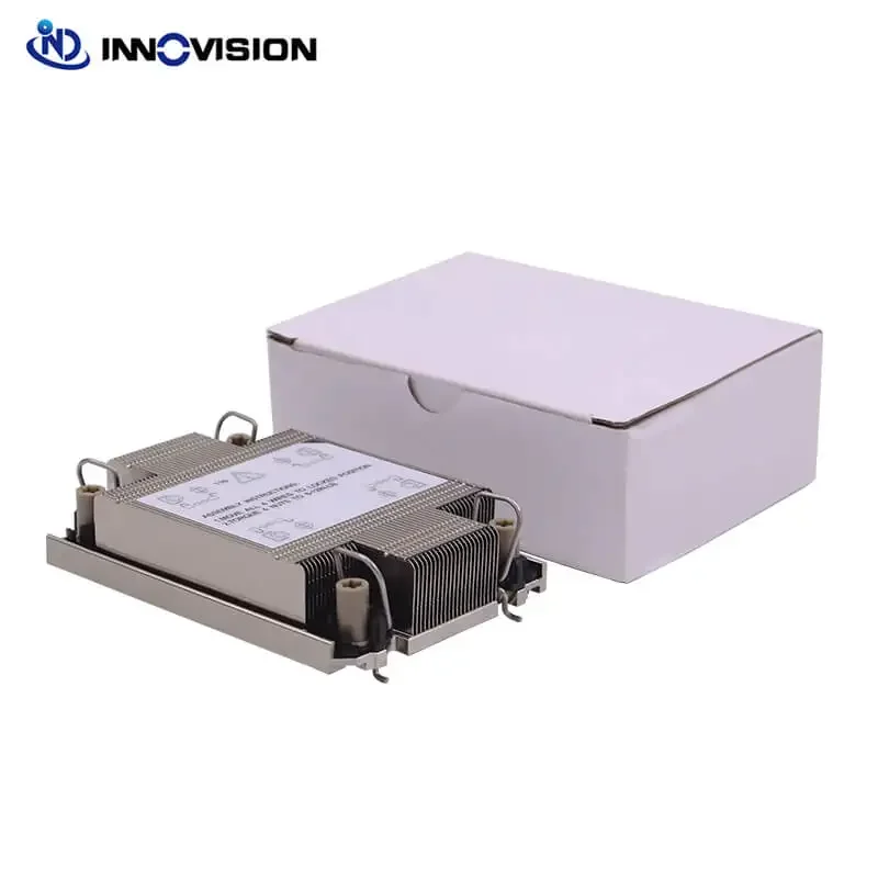 工場出荷時の 1U サーバーパッシブヒートシンク LGA4189 ソケット CPU クーラー、1U サーバーおよびブレードサーバー用の 4x ヒートパイプ付き