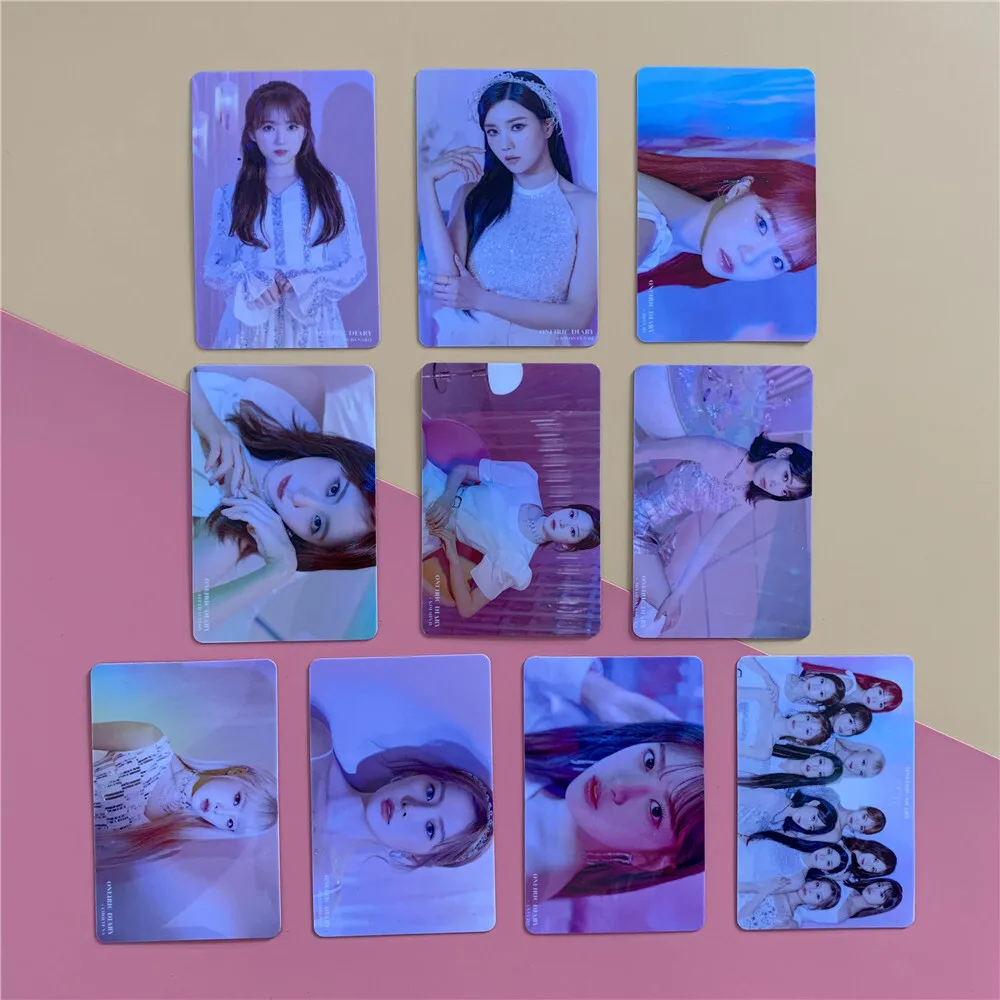 IZ * ONE-Album One Iric Diary Crystal Bus Card Stickers, IZONE Quan Enfei, New Album