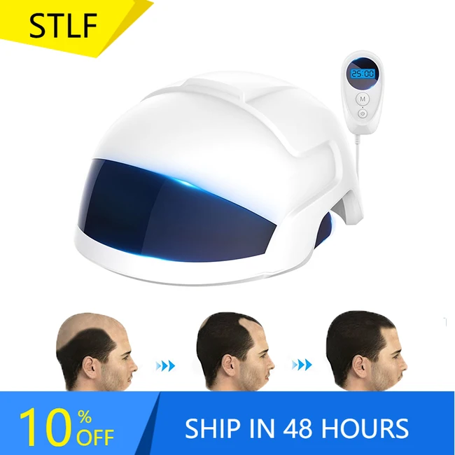 

STLF2022 650 660 670 нм красный светодиодный свет шлем для роста волос устройство для роста волос шлем для домашнего использования