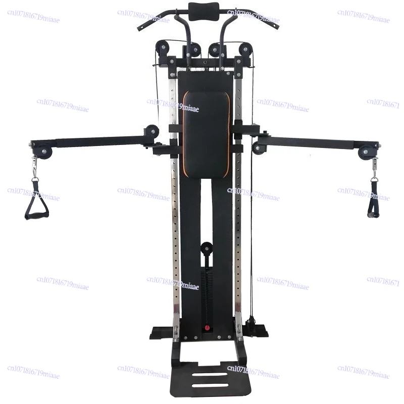 

Small comprehensive trainer, multi-functional Smith machine for household materials, fitness wall