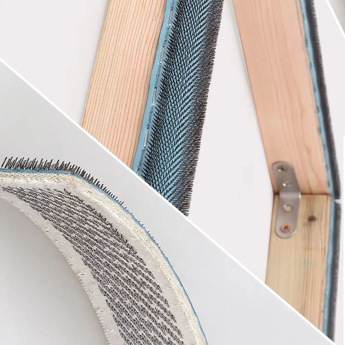 

Лента-захватка длиной 1 м с иглами из нержавеющей стали – обрезаемая лента для тафтинга, вышивки, крестиком, инструмент для рукоделия