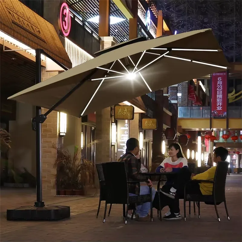 [ZUOAN Top5 Factory]8000+ Yearly Garden/Hotel/Coffee Shop/Courtyard/Patio/Park Large Size Project Commercial Solar Power