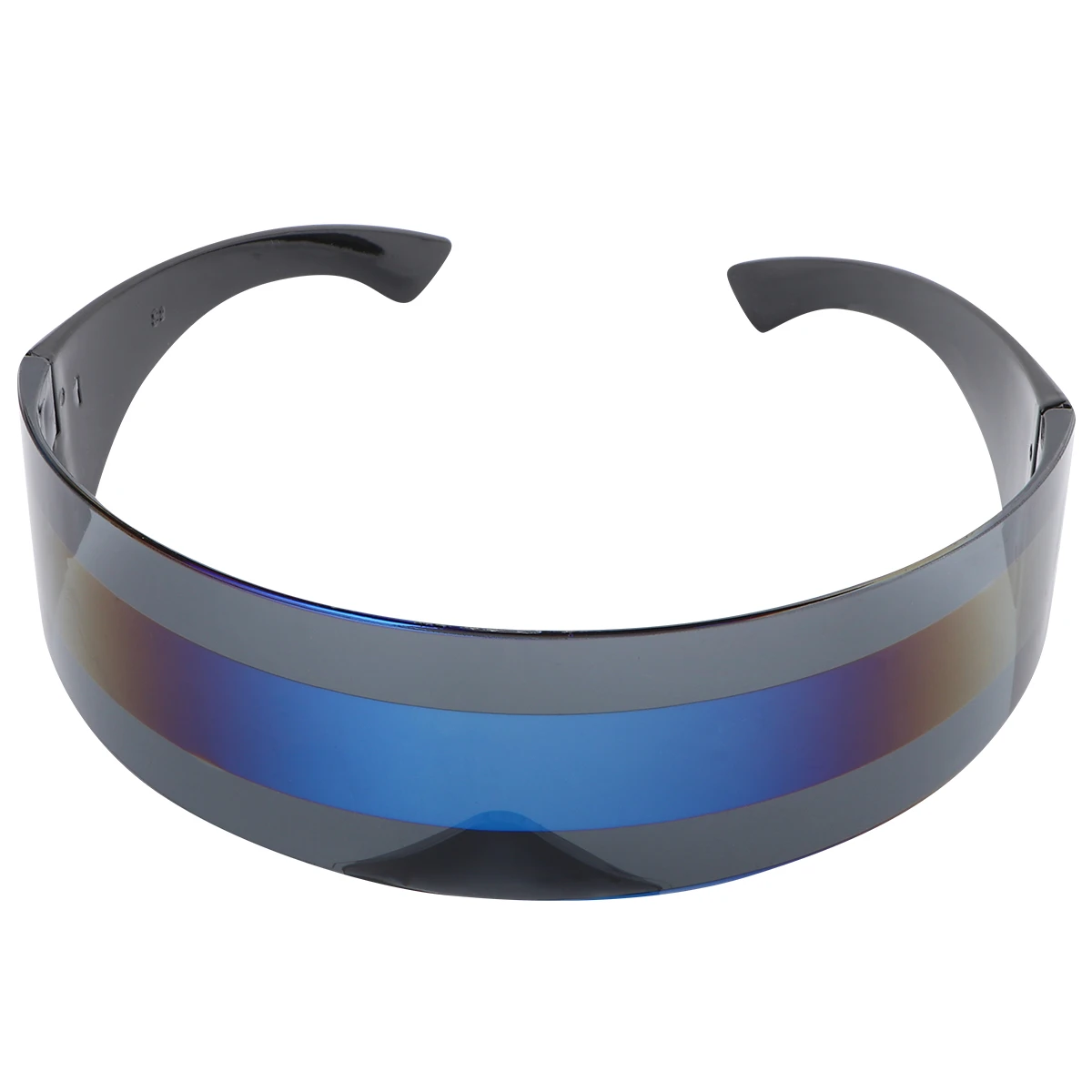 

2pcs Plastic Glasses Headband Durable Lightweight Adult Party Club Festival Glass Prop Decoration Grey Color Prop