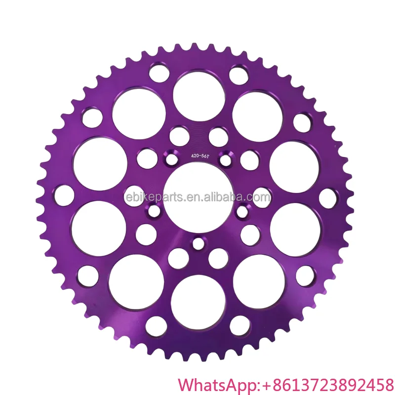 

Fit Light Bee S/X Segway X160/X260 Sprocket Costom Color 46T-60T Aluminum Alloy