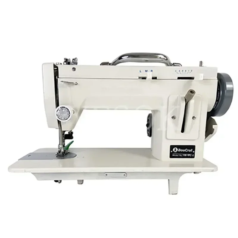 Electric Thick Material Sewing Machine Heavy-Duty Sewing Machine //Walking Foot Zigzag Stitch 9'' Arm Leather