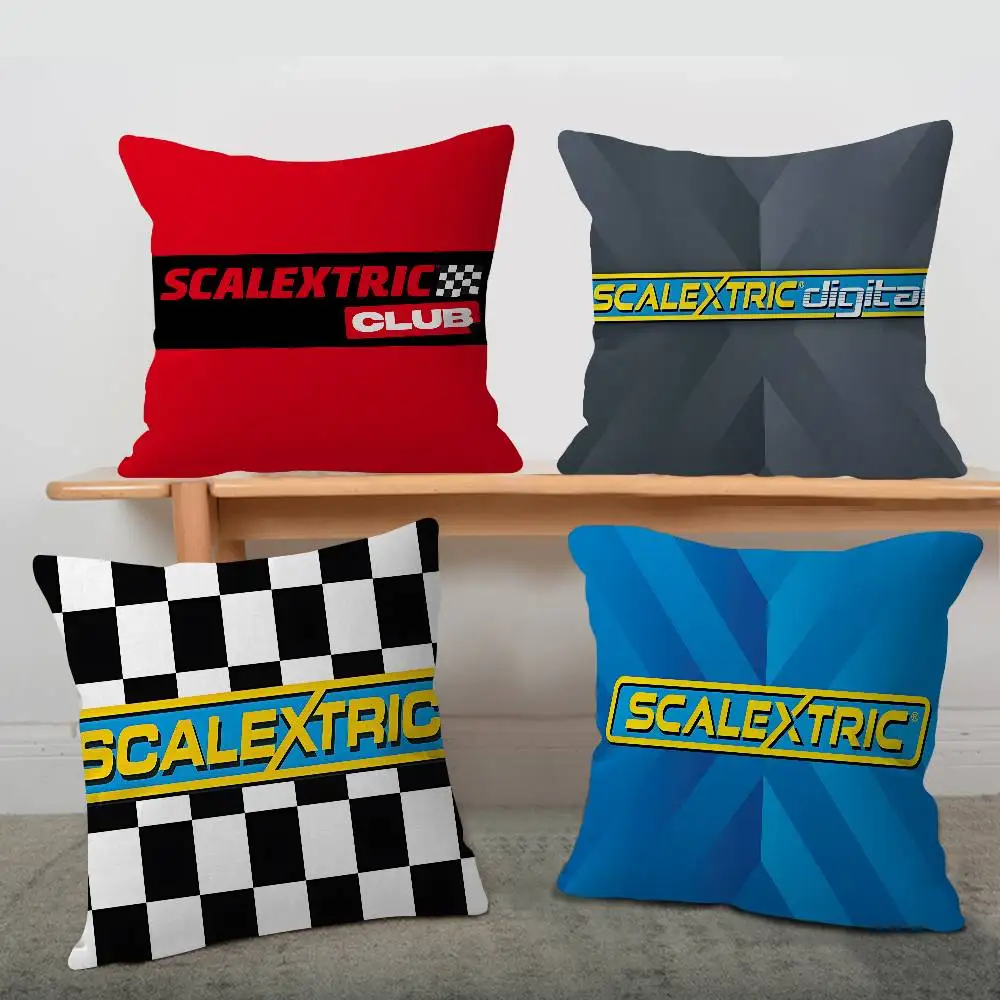 Scalextrics Model Cushion Cover Pillow Cover Decor Pillowcase Printed Cushion Case for Couch