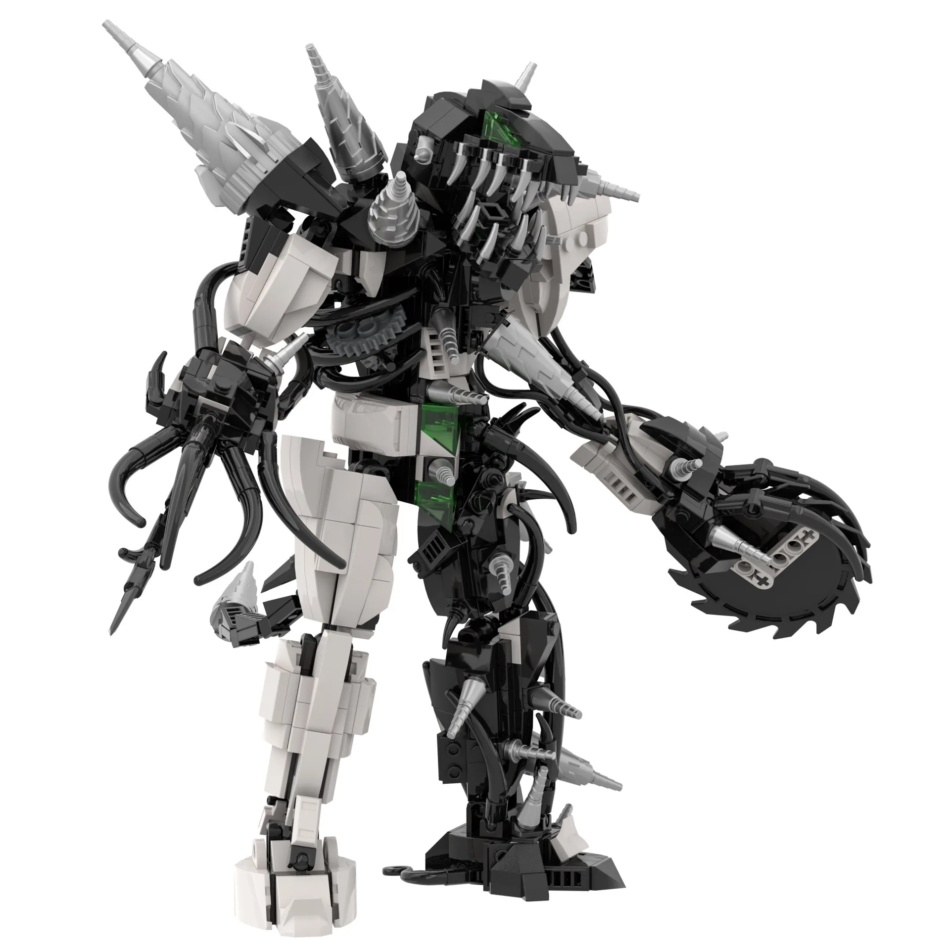 MOC Skibidi Toilette Migliorata Parassita Bestia Trapano Uomo Building Block Modello Scienziato Fotocamera Altoparlante Giocattoli Regali di compleanno per bambini