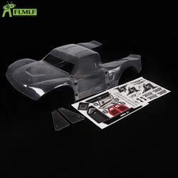 Clear Body Shell with Sticker Kit Fit for 1/5 Losi 5ive T ROFUN ROVAN LT KingmotorX2 Rc Car Toys Games Parts