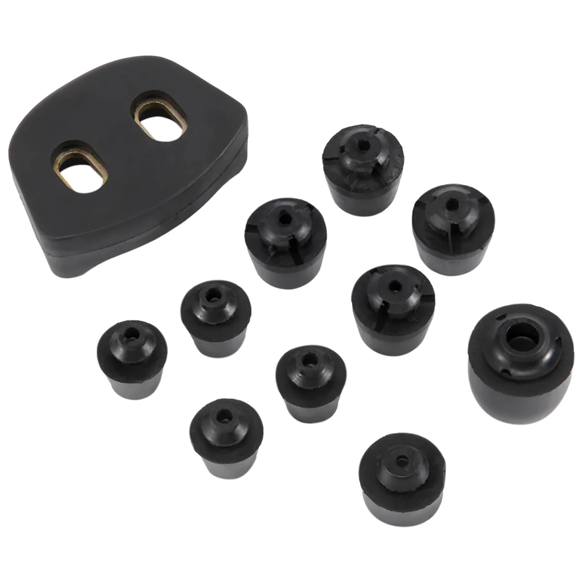 ตัวหน่วงประตูรถ11ชิ้นแผ่นกันกระแทกยางกันกระแทกสำหรับมอนเตโร V31 V32 V33 V43 V45 V77 V73