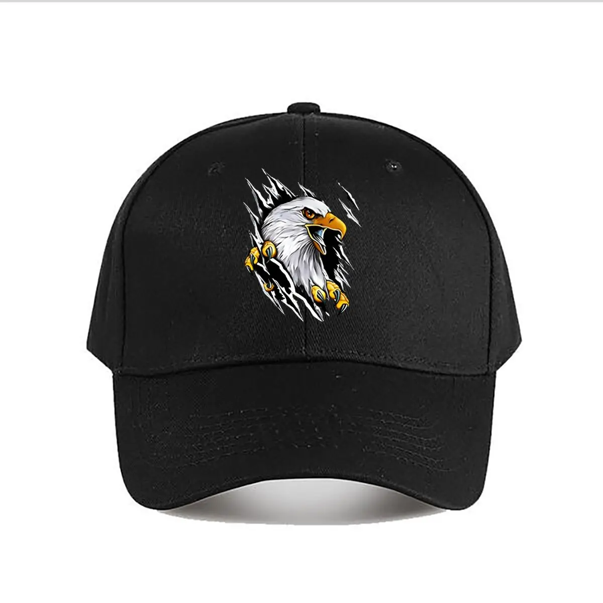 Flying Eagle Claw Scratch Graphic Baseball Cap Fashion Men Sunhat Women's Outdoor Sports