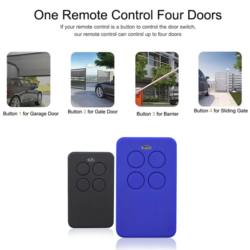 ลิฟท์มาสเตอร์ TX2REV TX4REV TX4REVF TX4EVF รีโมทคอนโทรลประตูโรงรถเครื่องทำสำเนารีโมทคอนโทรล 868MHz ที่เปิดประตูโรงรถโคลน