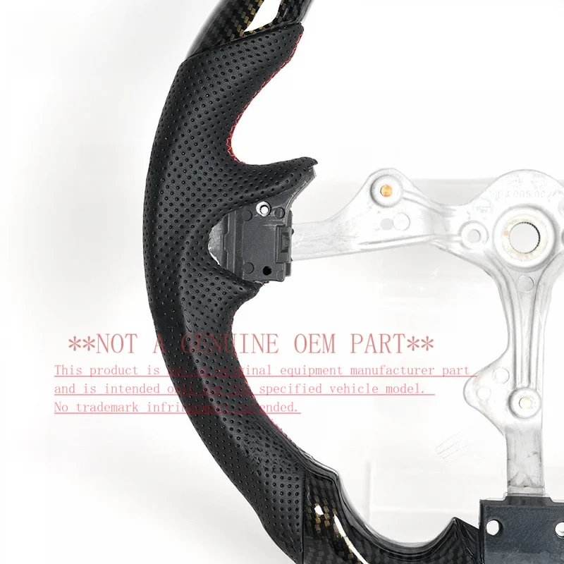 For 16-21 Proton SAGA High End Sport Wood Modified Steering Wheel Horn Cover Horn Shell Decorative Cover