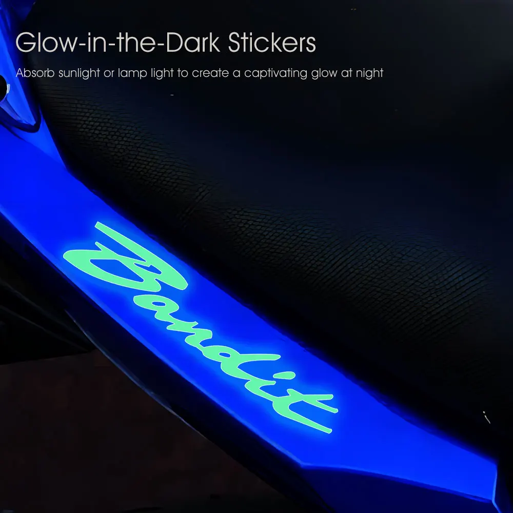 Motorcycle Glow Stickers Decal GSF 1200 Accessories for Suzuki GSF 1250 650 600 400 250 Bandit GSF1250 GSF1200 GSF650 GSF600