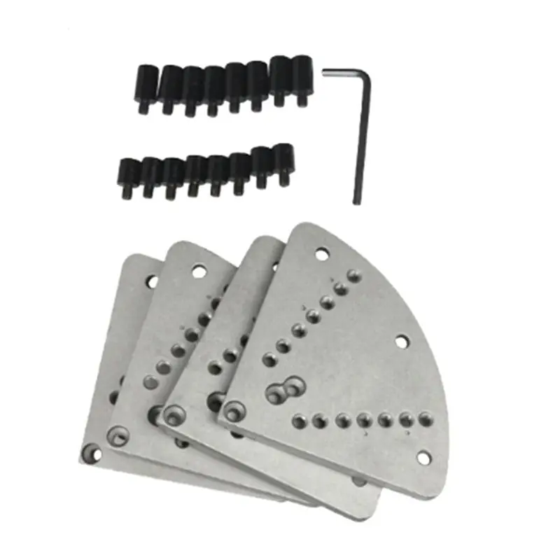 BHBL 8Inch Flat Lathe Chuck Jaw Set for Wood Lathe Key Chuck &Scroll Chuck Flat Jaw Set with Buffer Kit for Wood Lathe Chucks
