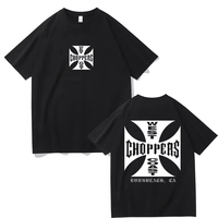 Summer Fashion Kid T Shirt Women Men West Coast Choppers Print T-Shirt Casual Short Sleeve O-Neck Tshirt Vintage Clothing Tee