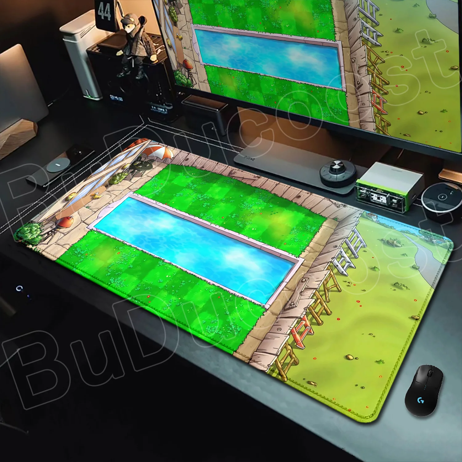 HD Printing Classic Plants Vs. Zombies All Scenes Mouse Pad  Large Mousepad Keyboard Pad Laptop Gaming PC XXL Anime Big Desk Mat