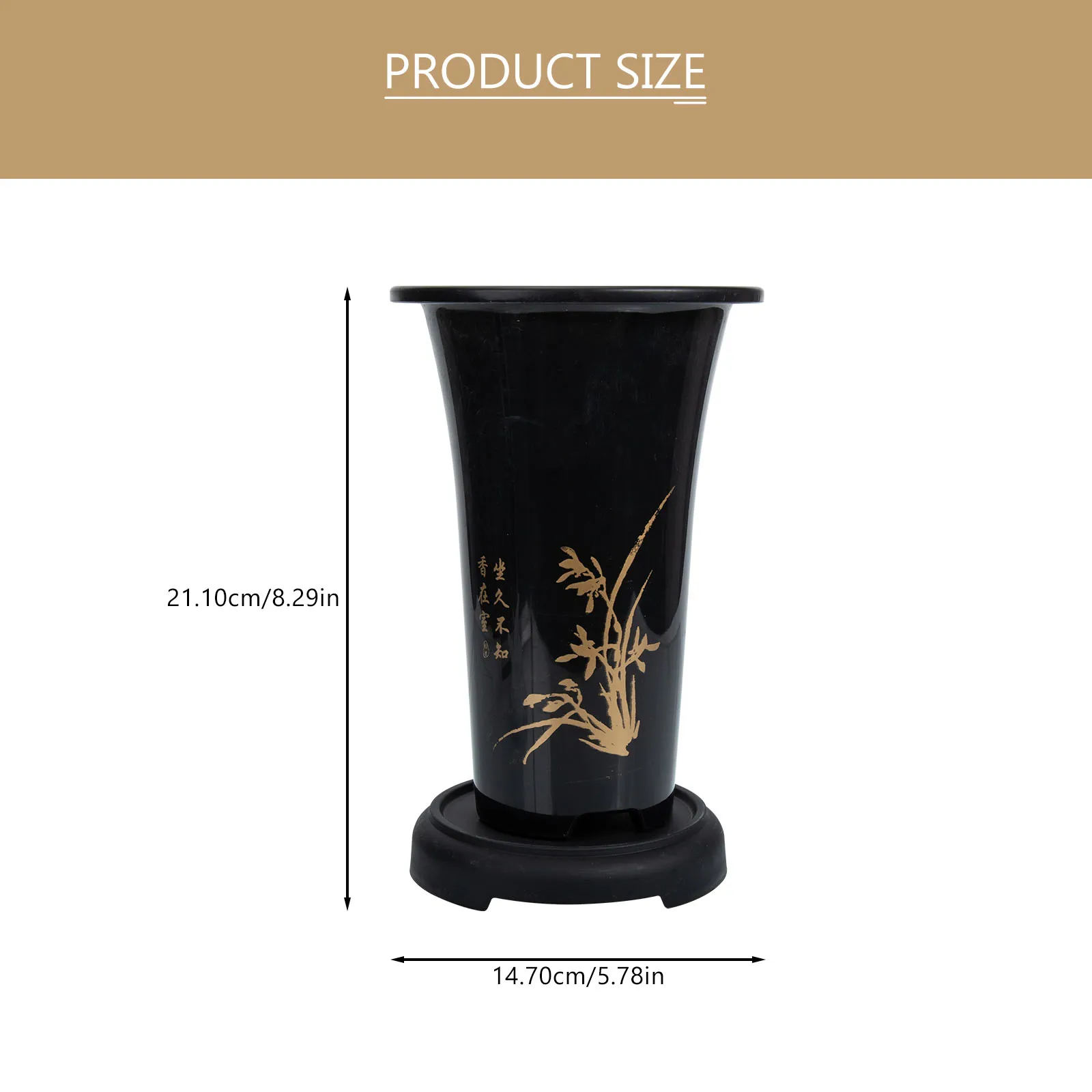 Vaso da fiori per orchidee Vaso da fiori in plastica per vivaio Vassoio per fioriera Supporto per piantare fiori per interni Contenitore per vasi in