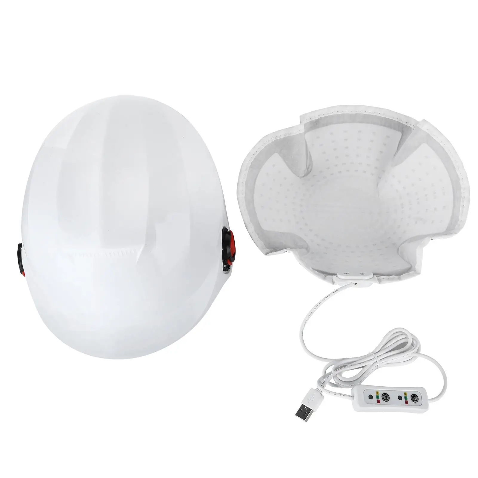 

Red Light Laser Therapy Hair Growth Helmet - Anti Hair Loss Device with 102 Lamp Beads for Fast Hair Regrowth Treatment