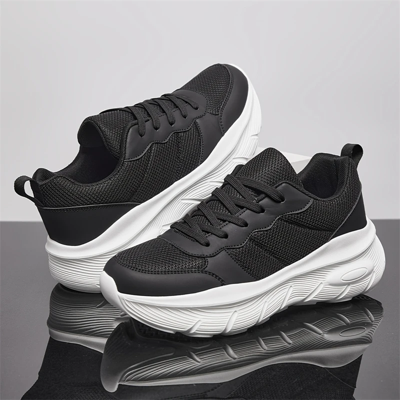 

Running Shoes For Men Walking Shoes Comfy Platform Casual Sneakers Man Trainers Outdoor Breathable Non-slip Men's Sport Shoes