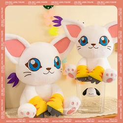 New Digimon Adventure Plush Toys Tailmon Action Figure Cartoon Stuffed Sitting Position Doll Soft Pillow Room Decor Toys Gifts