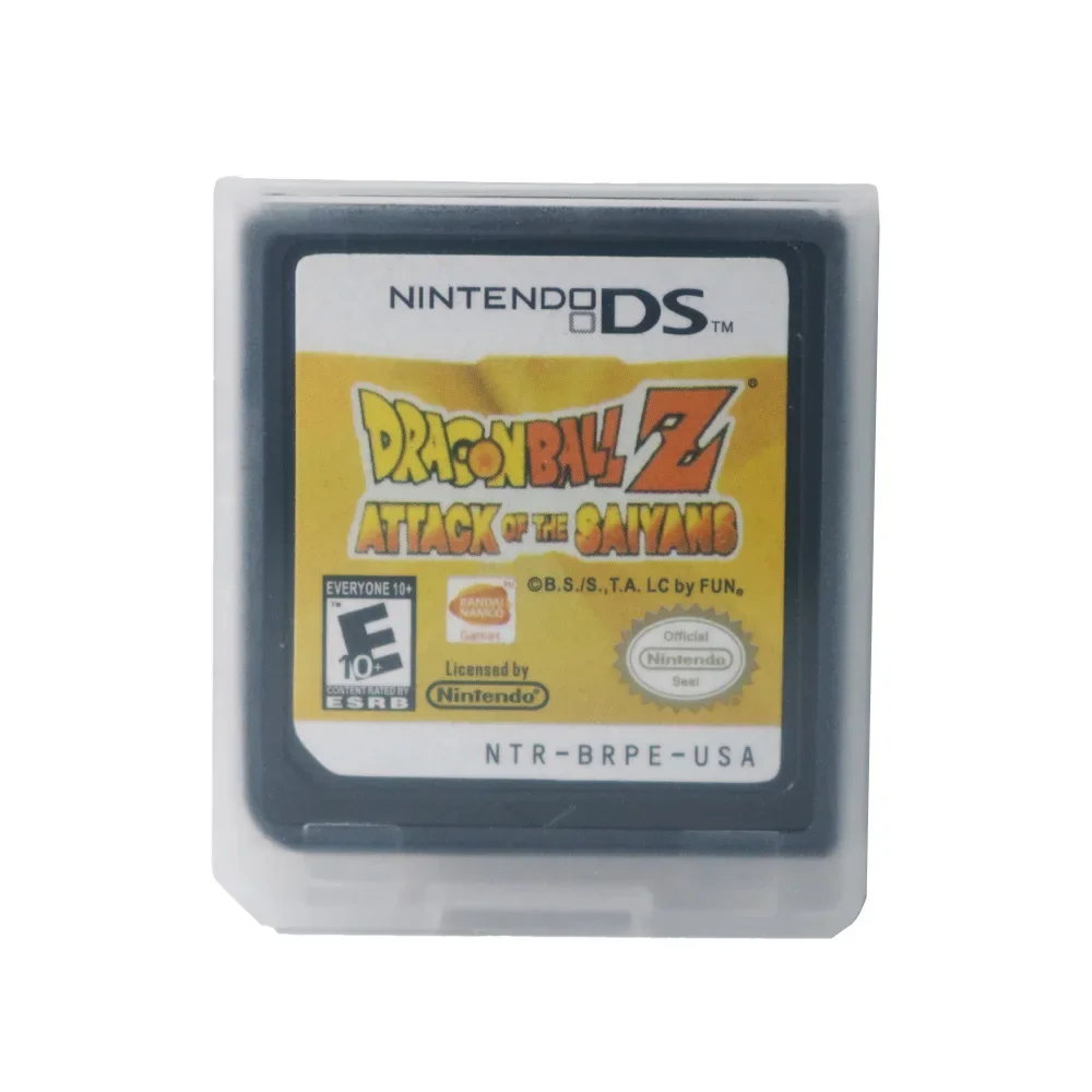 Dragon Ball Z DS Series Video Game Console Card Dragon Ball Attack of the Saiyans Dragon Ball Supersonic Warriors 2 For NDS/3DS